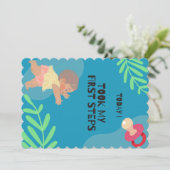 赤ちゃんの初めての歩み 招待状 (スタンド正面)