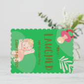 赤ちゃんの初めての笑顔 招待状 (スタンド正面)