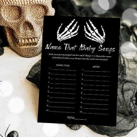 赤ちゃんの名前を当てる ベイビーシャワーパーティー ゲーム カード