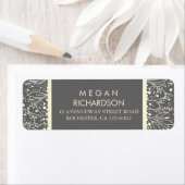 赤ちゃんの呼吸金ゴールドフレーム結婚フローラ ラベル (インサイチュ)