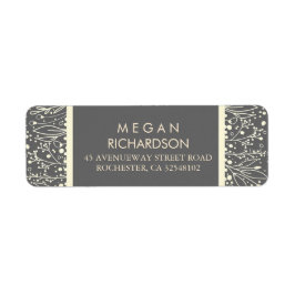 赤ちゃんの呼吸金ゴールドフレーム結婚フローラ ラベル