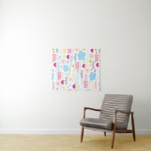 赤ちゃんの女の子 タペストリー (インサイチュ(横))