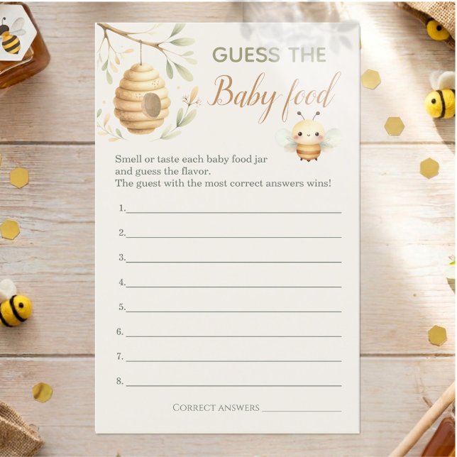 赤ちゃんの性別当てゲーム ベビーフード当てゲーム (Guess the Baby Food Game. He or She? What Will Baby Bee? Gender Reveal)