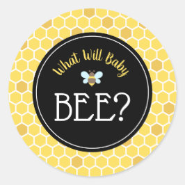 赤ちゃんの性別発表パーティー ラウンドシール