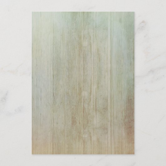 赤ちゃんの息とヴィンテージランタン結婚の詳細 エンクロージャーカード (裏面)