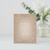 赤ちゃんの息のカードインスパイアストック日付を保存 案内ポストカード (スタンド正面)