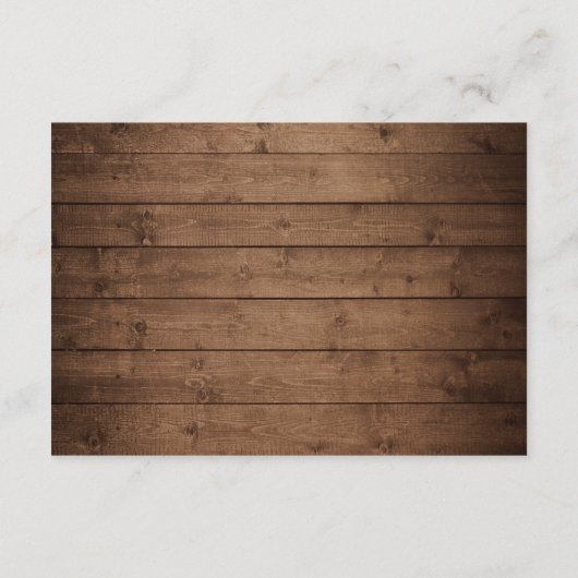 赤ちゃんの息のメイソンジャイルライツウェディングレセプション エンクロージャーカード (裏面)