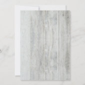 赤ちゃんの息のメイソン·ジャー·リハーサル·素朴ディナー 招待状 (裏面)