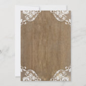 赤ちゃんの息のメイソンjarひまわり誕生日パーティー 招待状 (裏面)