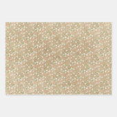 赤ちゃんの息の花ボホシックバプテスマ結婚ーズ ラッピングペーパーシート (正面3)