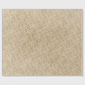 赤ちゃんの息の花ボホシックバプテスマ結婚ーズ ラッピングペーパー (フラット)