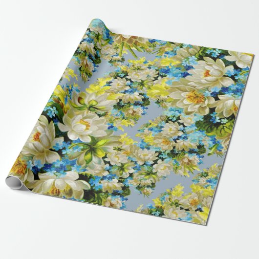 赤ちゃんの息の贈り物紙と ラッピングペーパー (アンロールド)