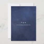 赤ちゃんの息の青い黒板 セーブザデート (裏面)