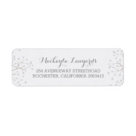 赤ちゃんの息エレガント白結婚の ラベル