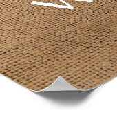 赤ちゃんの息素朴の詰ま結婚る歓迎 ポスター (角)