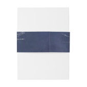 赤ちゃんの息、黒板B&ストリングライトフローラ 招待状ベリーバンド (裏面例)