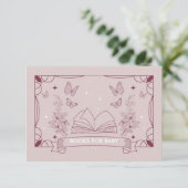 赤ちゃんの最初の本棚に最適なベビーシャワーブック エンクロージャーカード (スタンド正面)