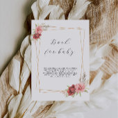 赤ちゃんの本サイン、ベビーシャワー 招待状