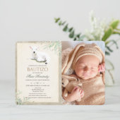 赤ちゃんの洗礼招待状 招待状 (スタンド正面)