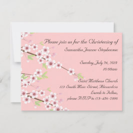 赤ちゃんの洗礼招待状 招待状