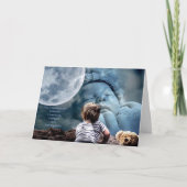 赤ちゃんの男の子への祝福のグリーティングカード2 カード (正面)