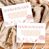 赤ちゃんの絵本カード、地元で育まれたベビーシャワー 招待状