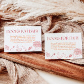 赤ちゃんの絵本カード、地元で育まれたベビーシャワー 招待状