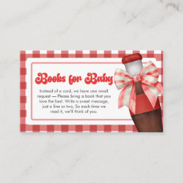 赤ちゃんの誕生を祝う準備はできています！ベイビーシャワーのための絵本 エンクロージャーカード