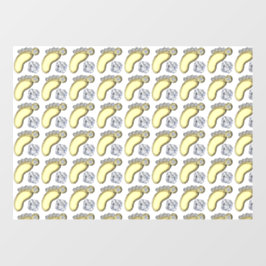 赤ちゃんの足 ウィンドウサイン