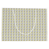 赤ちゃんの足 ラージペーパーバッグ (裏面)