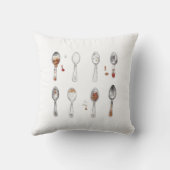 赤ちゃんの部屋にぴったりなかわいいフィーディングスプーンクッション クッション (裏面)