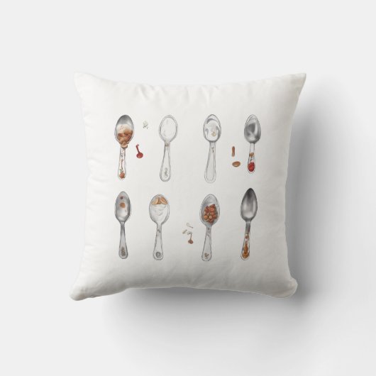 赤ちゃんの部屋にぴったりなかわいいフィーディングスプーンクッション クッション (裏面)