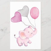 赤ちゃんの離乳食を当てよう！ | ベビーシャワー ゲーム カード (裏面)