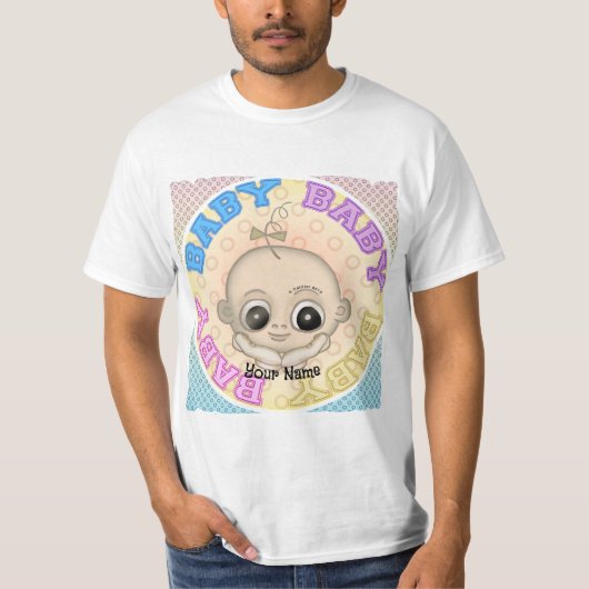 赤ちゃんの顔 Tシャツ (正面)