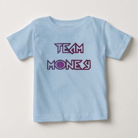 赤ちゃんのTシャツ販売中です。 ベビーTシャツ (正面)