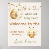 赤ちゃんはどちらでしょう? Beeちゃんはどちら? ポスター (正面)