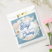 赤ちゃんは男の子 Baby Shower フェイバーバッグ (封をした状態)