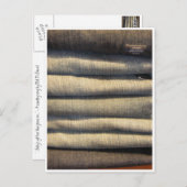 "赤ちゃんは青いジーンズを履いている…" ポストカード (正面/裏面)