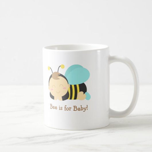 赤ちゃんはBaby、妊婦さんはBumble Bee コーヒーマグカップ (右)