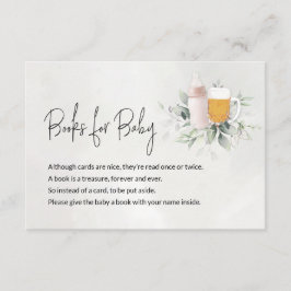 赤ちゃんへのメッセージカード - 新しい命が芽生える エンクロージャーカード