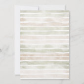 赤ちゃんよ、外は寒いよ ベイビーシャワー 招待状 (裏面)