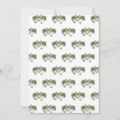 赤ちゃんよ 外は寒いよ 冬のベイビーシャワー 招待状 (裏面)