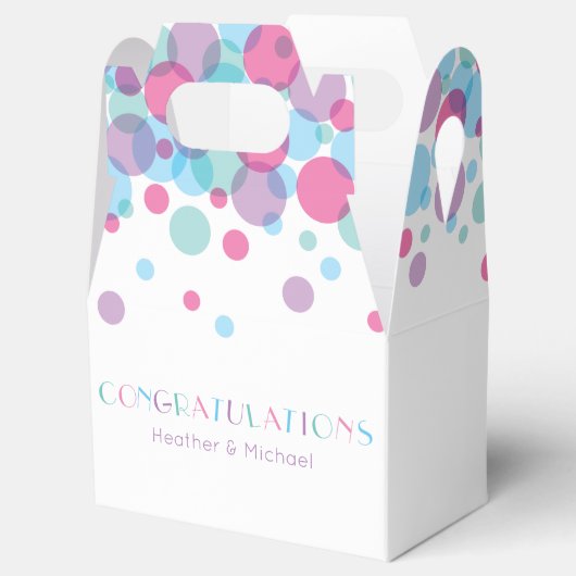 赤ちゃんをシャワーポップ・アートの浴びる フェイバーボックス (オープン)