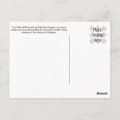 赤ちゃんを育てる WPA ポスター ポストカード (裏面)