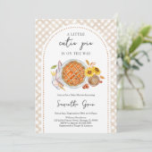 赤ちゃんを迎えるお祝いの会:ベイビーシャワー 招待状 (スタンド正面)