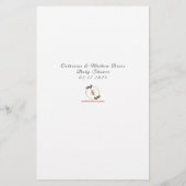 赤ちゃんアニマルゲーム赤ちゃんシャワーを推測 (裏面)