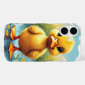 赤ちゃんアヒル Case-Mate iPhoneケース (裏面 (横))