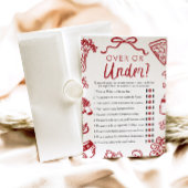 赤ちゃんイタリアンのシャワーゲームの上または下に引かれた手 招待状