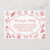 赤ちゃんイタリアンシャワー用チャオバンビノ本 エンクロージャーカード (正面)