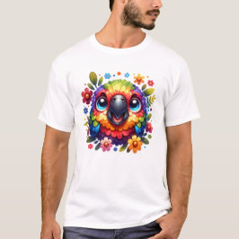 赤ちゃんオウム Tシャツ
